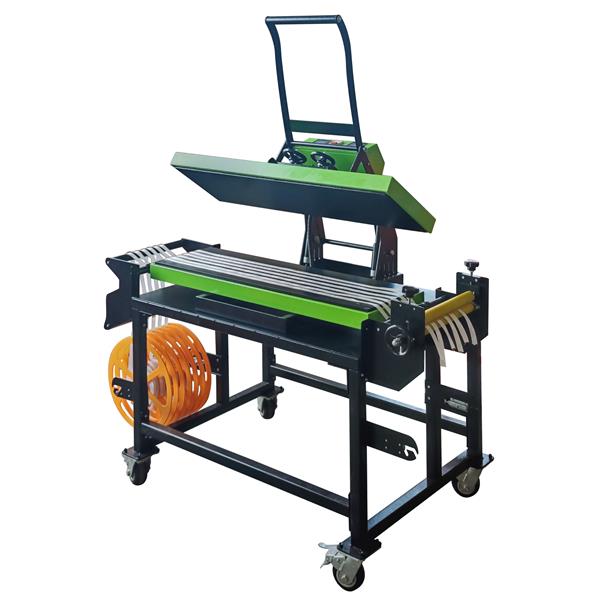 Ribbon Printing Roller Heat Press Dual Heated Lanyard Printing Machine 1
