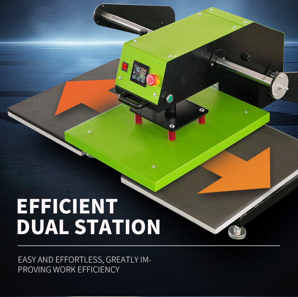 Automatic Hydraulic Hot Heat Press Machines for T-shirt 16 24 Sublimation Heat Press Machines Double Station 1