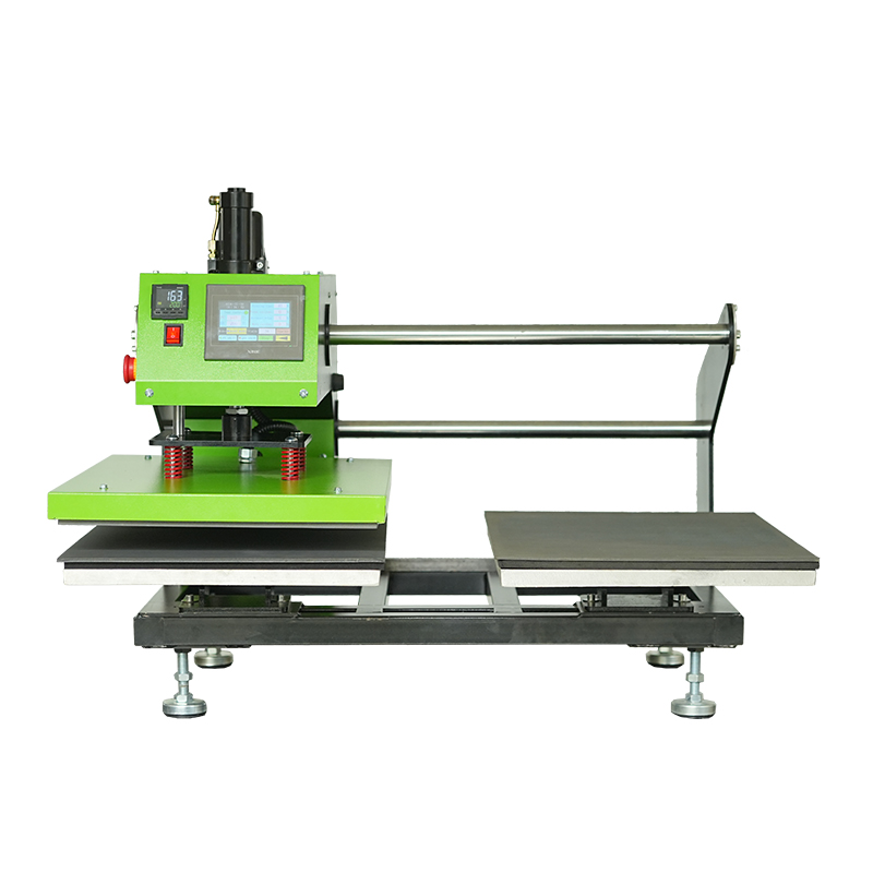 Heating Plate Moving Hydraulic Electric System Fully Automatic Heat Press Machine 2
